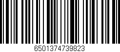 Código de barras (EAN, GTIN, SKU, ISBN): '6501374739823'