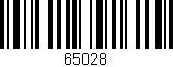 Código de barras (EAN, GTIN, SKU, ISBN): '65028'