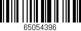 Código de barras (EAN, GTIN, SKU, ISBN): '65054396'