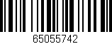 Código de barras (EAN, GTIN, SKU, ISBN): '65055742'