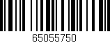 Código de barras (EAN, GTIN, SKU, ISBN): '65055750'