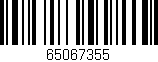 Código de barras (EAN, GTIN, SKU, ISBN): '65067355'
