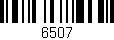 Código de barras (EAN, GTIN, SKU, ISBN): '6507'