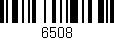 Código de barras (EAN, GTIN, SKU, ISBN): '6508'
