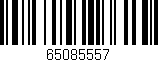 Código de barras (EAN, GTIN, SKU, ISBN): '65085557'