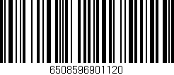 Código de barras (EAN, GTIN, SKU, ISBN): '6508596901120'