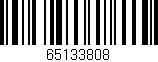 Código de barras (EAN, GTIN, SKU, ISBN): '65133808'