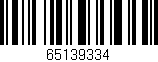 Código de barras (EAN, GTIN, SKU, ISBN): '65139334'