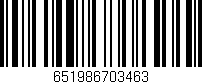 Código de barras (EAN, GTIN, SKU, ISBN): '651986703463'