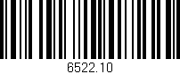 Código de barras (EAN, GTIN, SKU, ISBN): '6522.10'