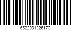 Código de barras (EAN, GTIN, SKU, ISBN): '6522861326173'