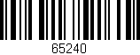 Código de barras (EAN, GTIN, SKU, ISBN): '65240'