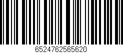 Código de barras (EAN, GTIN, SKU, ISBN): '6524762565620'