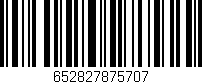 Código de barras (EAN, GTIN, SKU, ISBN): '652827875707'