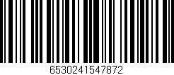 Código de barras (EAN, GTIN, SKU, ISBN): '6530241547872'