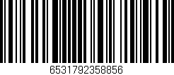 Código de barras (EAN, GTIN, SKU, ISBN): '6531792358856'