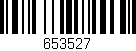 Código de barras (EAN, GTIN, SKU, ISBN): '653527'