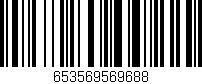 Código de barras (EAN, GTIN, SKU, ISBN): '653569569688'