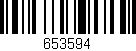 Código de barras (EAN, GTIN, SKU, ISBN): '653594'