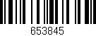Código de barras (EAN, GTIN, SKU, ISBN): '653845'