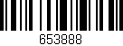 Código de barras (EAN, GTIN, SKU, ISBN): '653888'