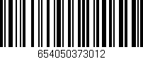 Código de barras (EAN, GTIN, SKU, ISBN): '654050373012'