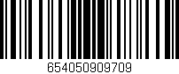 Código de barras (EAN, GTIN, SKU, ISBN): '654050909709'