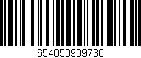 Código de barras (EAN, GTIN, SKU, ISBN): '654050909730'