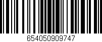 Código de barras (EAN, GTIN, SKU, ISBN): '654050909747'