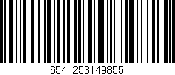 Código de barras (EAN, GTIN, SKU, ISBN): '6541253149855'