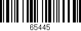 Código de barras (EAN, GTIN, SKU, ISBN): '65445'