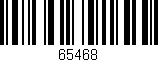 Código de barras (EAN, GTIN, SKU, ISBN): '65468'