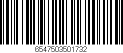 Código de barras (EAN, GTIN, SKU, ISBN): '6547503501732'
