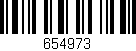 Código de barras (EAN, GTIN, SKU, ISBN): '654973'