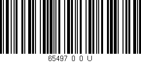 Código de barras (EAN, GTIN, SKU, ISBN): '65497_0_0_U'