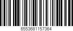 Código de barras (EAN, GTIN, SKU, ISBN): '6553681157364'