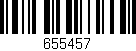 Código de barras (EAN, GTIN, SKU, ISBN): '655457'