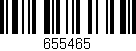 Código de barras (EAN, GTIN, SKU, ISBN): '655465'