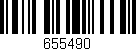 Código de barras (EAN, GTIN, SKU, ISBN): '655490'