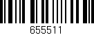 Código de barras (EAN, GTIN, SKU, ISBN): '655511'