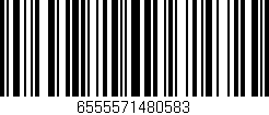 Código de barras (EAN, GTIN, SKU, ISBN): '6555571480583'