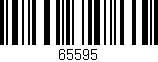 Código de barras (EAN, GTIN, SKU, ISBN): '65595'