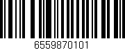 Código de barras (EAN, GTIN, SKU, ISBN): '6559870101'