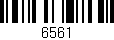 Código de barras (EAN, GTIN, SKU, ISBN): '6561'