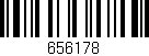 Código de barras (EAN, GTIN, SKU, ISBN): '656178'
