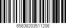 Código de barras (EAN, GTIN, SKU, ISBN): '65638203511206'