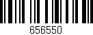 Código de barras (EAN, GTIN, SKU, ISBN): '656550'
