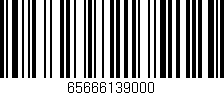 Código de barras (EAN, GTIN, SKU, ISBN): '65666139000'