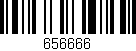 Código de barras (EAN, GTIN, SKU, ISBN): '656666'