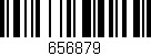Código de barras (EAN, GTIN, SKU, ISBN): '656879'